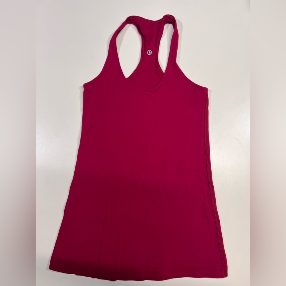 Lululemon Align Racerback Tank Top Women’s Size Medium Berry Red